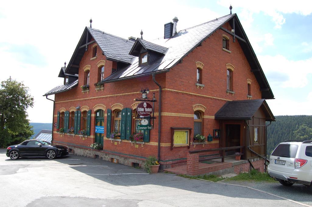 Berggasthaus & Pension Schoene Aussicht Клінґенталь Екстер'єр фото
